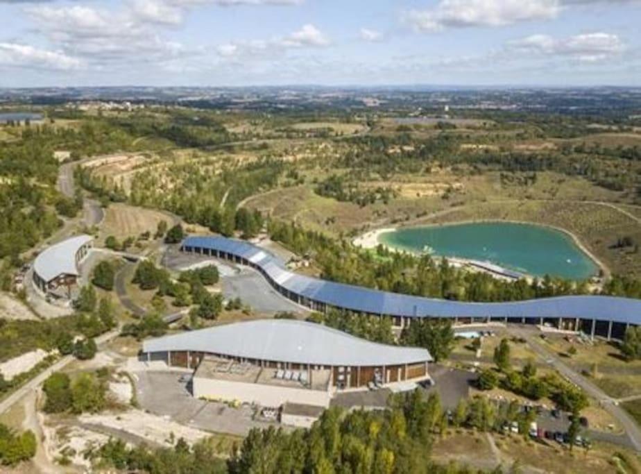 Charmante Yourte Contemporaine Carmaux Exterior foto